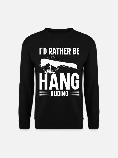 Deltaplane Parapente Deltaplane - Sweat-shirt Unisexe - noir