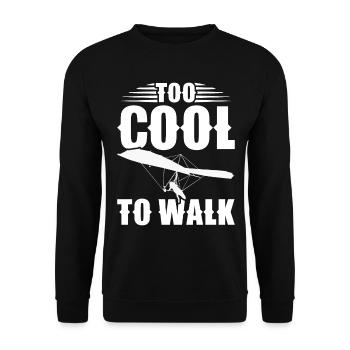 Deltaplane Parapente Deltaplane - Sweat-shirt Unisexe - noir - Devant - Alina (178cm) & Michal (187cm)