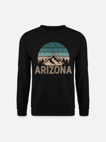 État de l’Arizona, Sedona, Phoenix, Grand Canyon, Arizona - Sweat-shirt Unisexe - noir