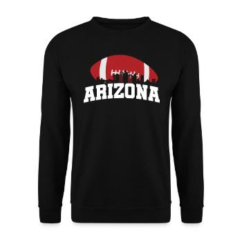 Arizona State Sedona Phoenix Grand Canyon AZ - Unisex Sweatshirt - black - Front - Alina (178cm) & Michal (187cm)