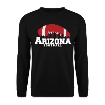 Arizona State Sedona Phoenix Grand Canyon AZ - Unisex Sweatshirt - black - Front - Alina (178cm) & Michal (187cm)