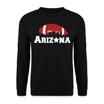 Arizona State Sedona Phoenix Grand Canyon AZ - Unisex Sweatshirt - black - Front - Alina (178cm) & Michal (187cm)