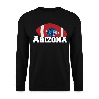 Arizona State Sedona Phoenix Grand Canyon AZ - Unisex Sweatshirt - black - Front - Alina (178cm) & Michal (187cm)