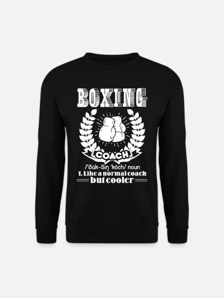 Boxing Coach Definition - Unisex Sweatshirt - black