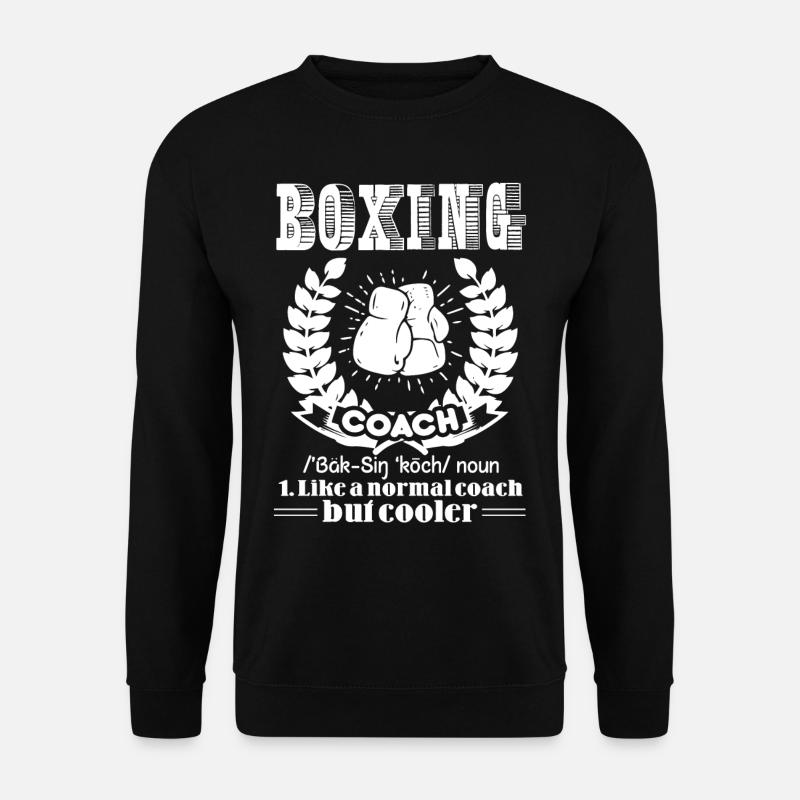 Boxing Coach Definition - Unisex Sweatshirt - black