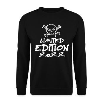 Limited Edition 2022 Geburtstag 2022 Geboren - Unisex Pullover - Schwarz - Vorne - Alina (178cm) & Michal (187cm)