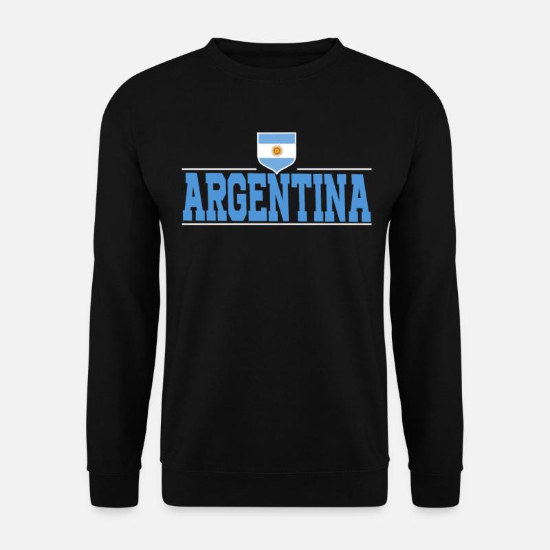 Argentina Gift Argentina Argentine Flag - Unisex Sweatshirt - black