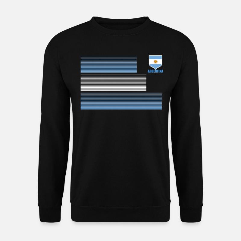 Argentina Gift Argentina Argentine Flag - Unisex Sweatshirt - black