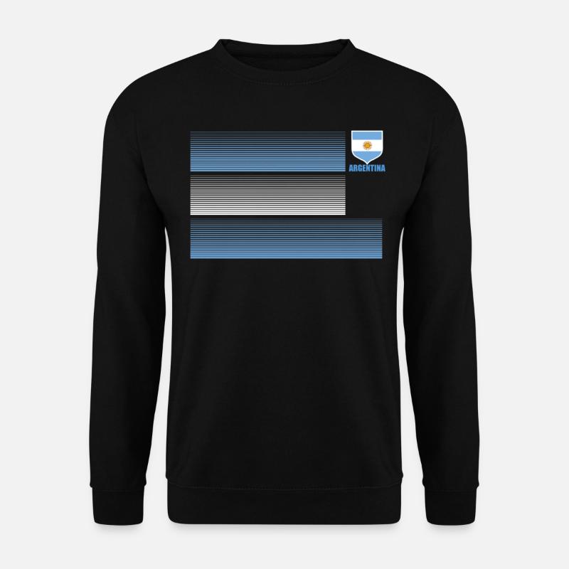 Argentina Gift Argentina Argentine Flag - Unisex Sweatshirt - black