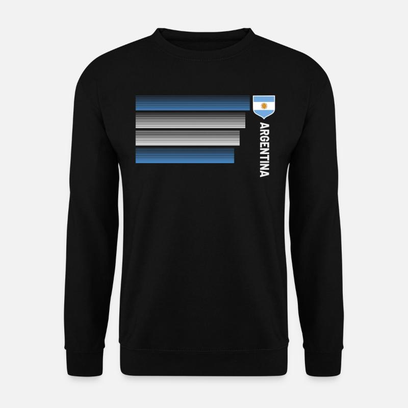 Argentine Cadeau Argentine Drapeau argentin - Sweat-shirt Unisexe - noir