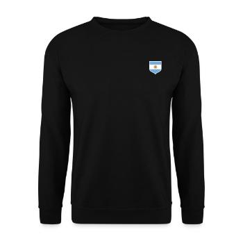 Argentine Cadeau Argentine Drapeau argentin - Sweat-shirt Unisexe - noir - Devant - Alina (178cm) & Michal (187cm)