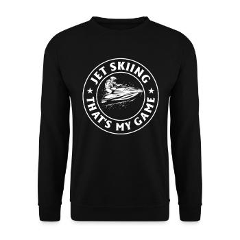 Jetski Rider Jetski Lover - Jetski c’est mon ga - Sweat-shirt Unisexe - noir - Devant - Alina (178cm) & Michal (187cm)