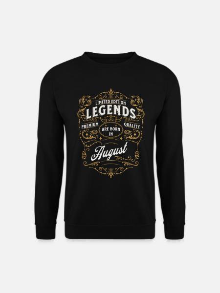 Legenden werden im Dezember geboren – Geschenkidee - Unisex Pullover - Schwarz