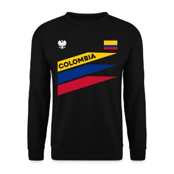Colombie Colombie Medellín Vacances Bogota Cali - Sweat-shirt Unisexe - noir - Devant - Alina (178cm) & Michal (187cm)