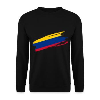 Colombie Colombie Medellín Vacances Bogota Cali - Sweat-shirt Unisexe - noir - Devant - Alina (178cm) & Michal (187cm)