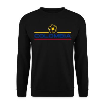 Colombie Colombie Medellín Vacances Bogota Cali - Sweat-shirt Unisexe - noir - Devant - Alina (178cm) & Michal (187cm)