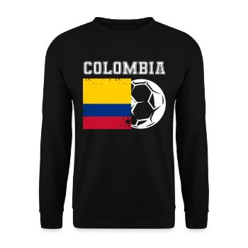 Colombie Colombie Medellín Vacances Bogota Cali - Sweat-shirt Unisexe - noir - Devant - Alina (178cm) & Michal (187cm)