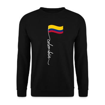 Colombie Colombie Medellín Vacances Bogota Cali - Sweat-shirt Unisexe - noir - Devant - Alina (178cm) & Michal (187cm)