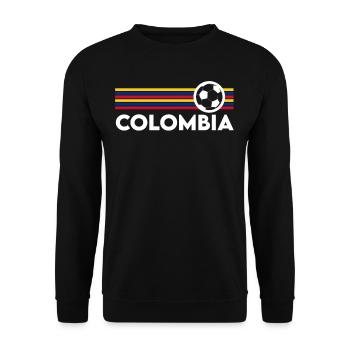 Colombie Colombie Medellín Vacances Bogota Cali - Sweat-shirt Unisexe - noir - Devant - Alina (178cm) & Michal (187cm)