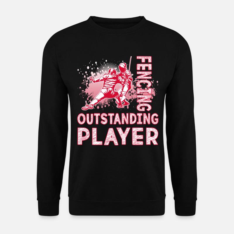 Fencing Outstanding Player - Unisex Sweatshirt - black