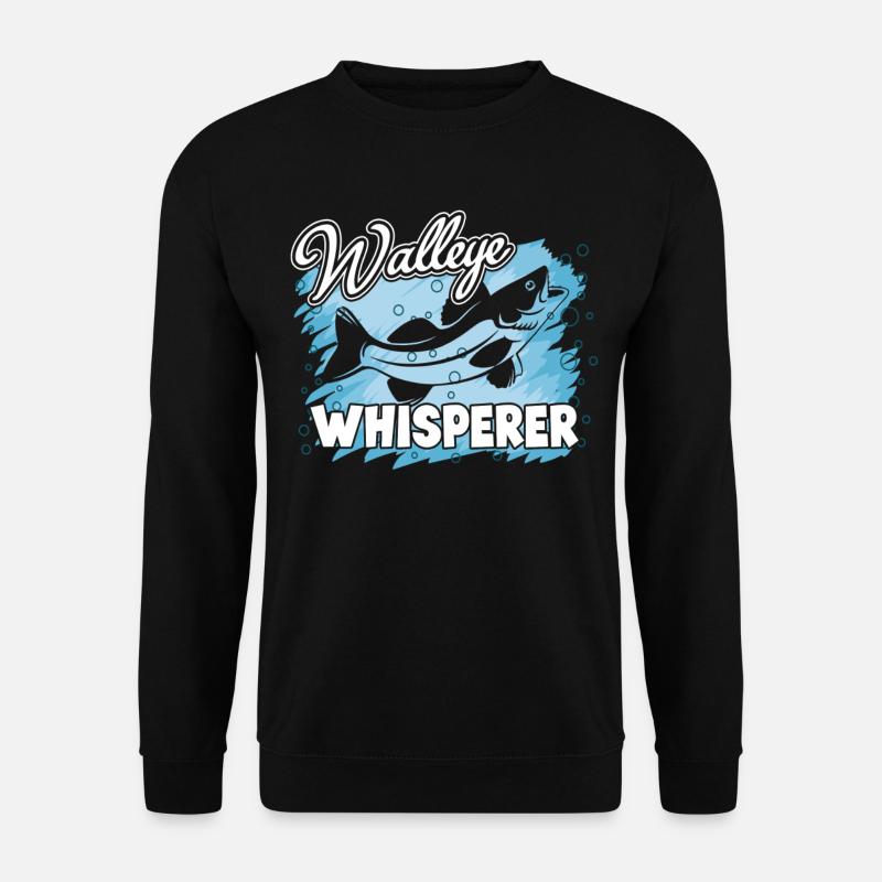 Walleye Whisperer - Unisex Sweatshirt - black