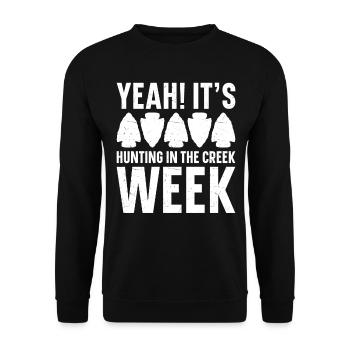 Arrowheads Collectible Arrowheads Collection - Unisex Sweatshirt - black - Front - Alina (178cm) & Michal (187cm)