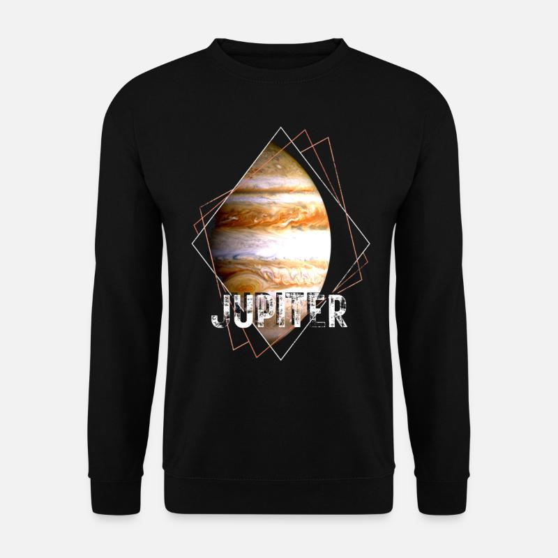 Jupiter Planet Solar System - Unisex Sweatshirt - black