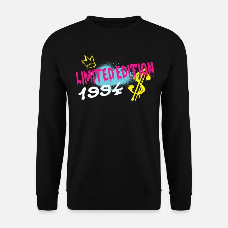 Limited Edition 1994 Geburtstag 1994 Geboren - Unisex Pullover - Schwarz