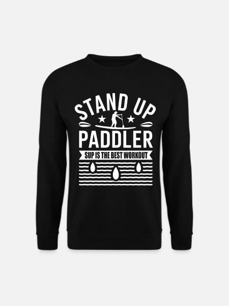 Stand Up Paddler - Unisex Sweatshirt - black