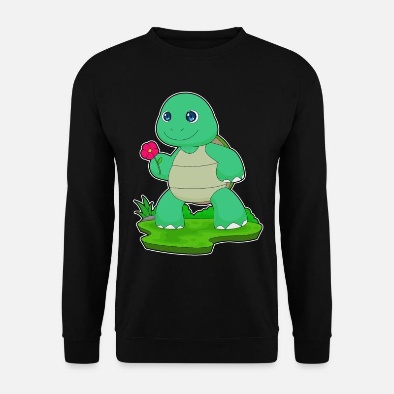 Fleur de tortue - Sweat-shirt Unisexe - noir