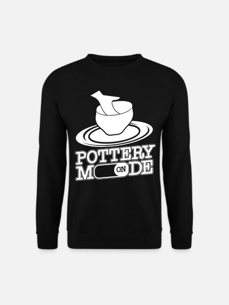 Pottery Ceramics Artist Pottery - Unisex Sweatshirt - black
