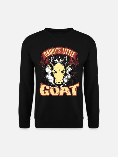 Daddy's Little Goat - Unisex Sweatshirt - black