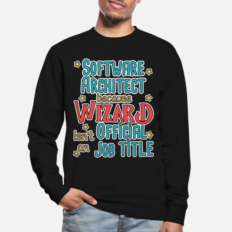 Software Architect Wizard Software Architektur Unisex Pullover