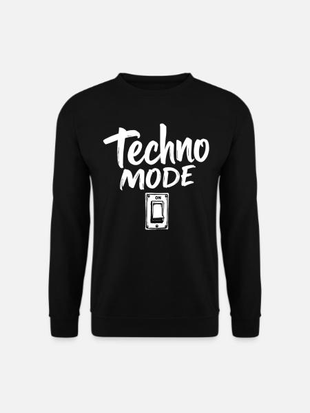 Mode Techno sur Techno Techno Musique Techno - Sweat-shirt Unisexe - noir