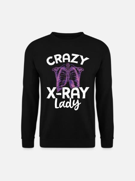 Radiologe Röntgentechniker Röntgenbild - Unisex Pullover - Schwarz