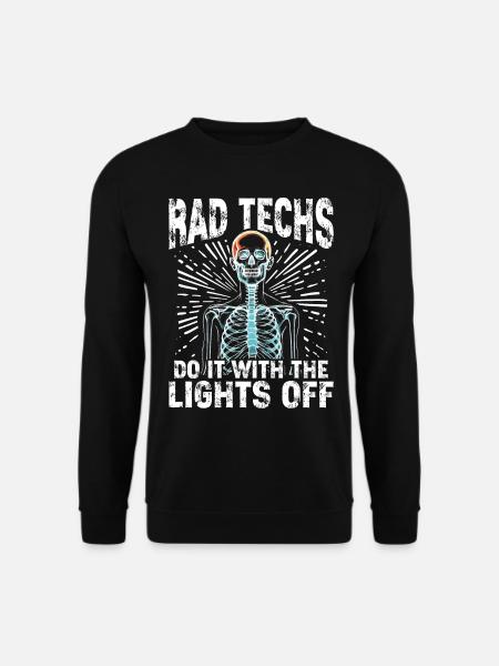 Radiologe Röntgentechniker Röntgenbild - Unisex Pullover - Schwarz