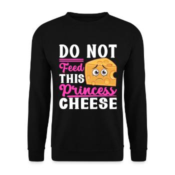 Intolérance au lactose Intolérance au lactose - Sweat-shirt Unisexe - noir - Devant - Alina (178cm) & Michal (187cm)