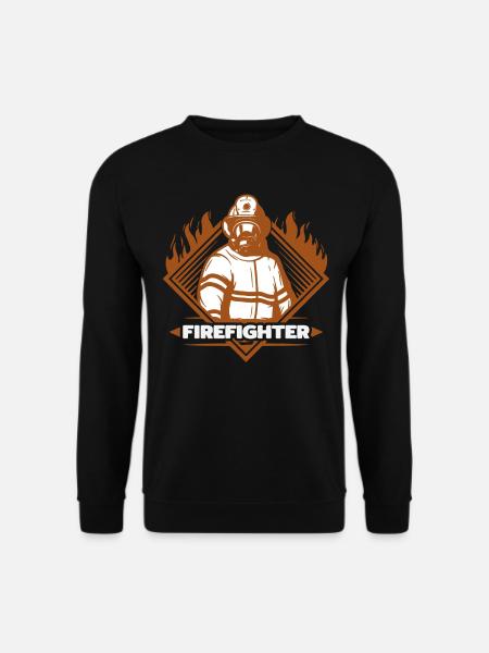 Firefighter Firefighter Pride - Unisex Sweatshirt - black