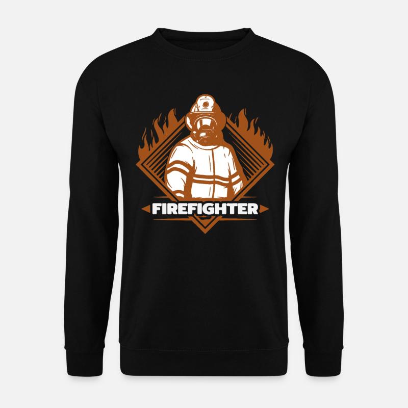 Firefighter Firefighter Pride - Unisex Sweatshirt - black