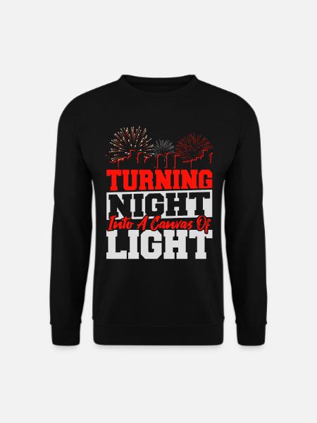 Pyrotechnician Firecracker Pyro Crew - Unisex Sweatshirt - black