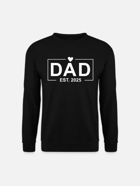 Papa Est 2025 - Unisex Pullover - Schwarz