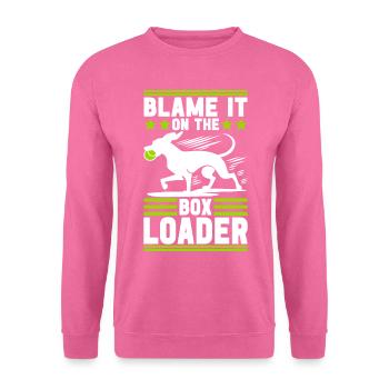 Flyball Sports canins - Sweat-shirt Unisexe - rose - Devant