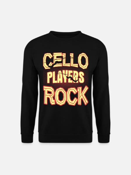 Cello Players Rock - Unisex Sweatshirt - black