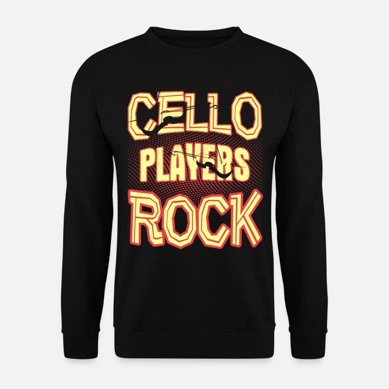 Cello Players Rock - Unisex Sweatshirt - black