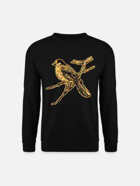 Goldfinch Geometric - Unisex Sweatshirt - black