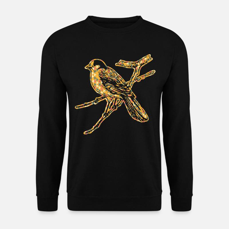 Goldfinch Geometric - Unisex Sweatshirt - black