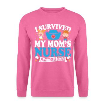 Gesundheitswesen Krankenschwester Mutter - Unisex Pullover - Pink - Vorne
