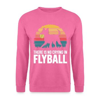 Flyball Sports canins - Sweat-shirt Unisexe - rose - Devant