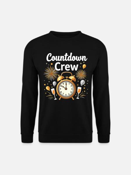 Countdown Crew - Unisex Sweatshirt - black