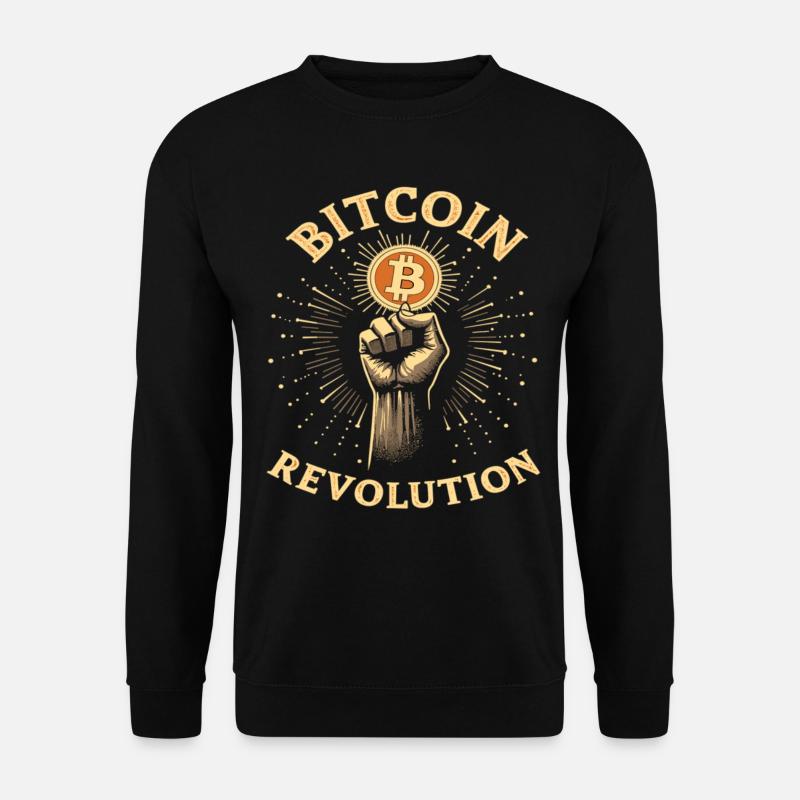 Bitcoin Revolution - Unisex Pullover - Schwarz